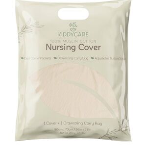 100% Muslin Cotton Nursing Cover (2 covers)